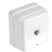 BRON S/Ü TELEFON PRİZİ 1*RJ12 BEYAZ 1